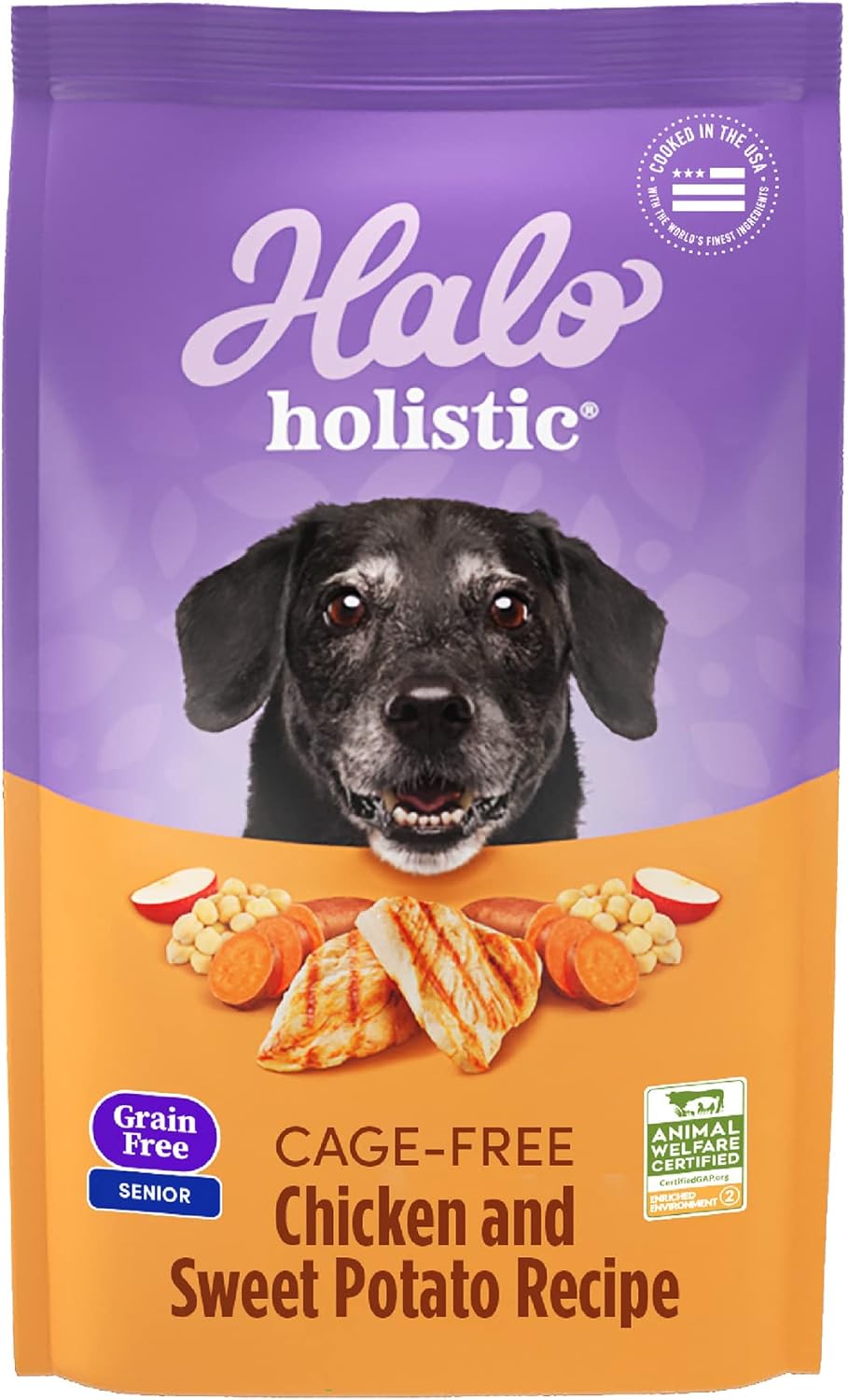 Halo Holistic Grain Free Senior Dog Dry Food HALO