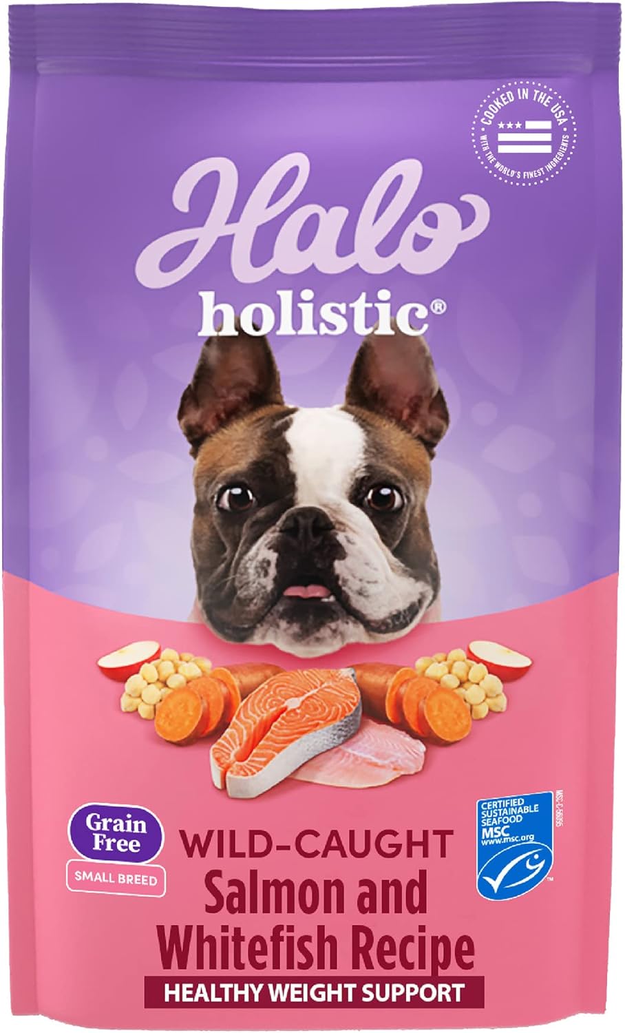 Halo Holistic Small Breed Weight Control Natural Dry Dog Food HALO