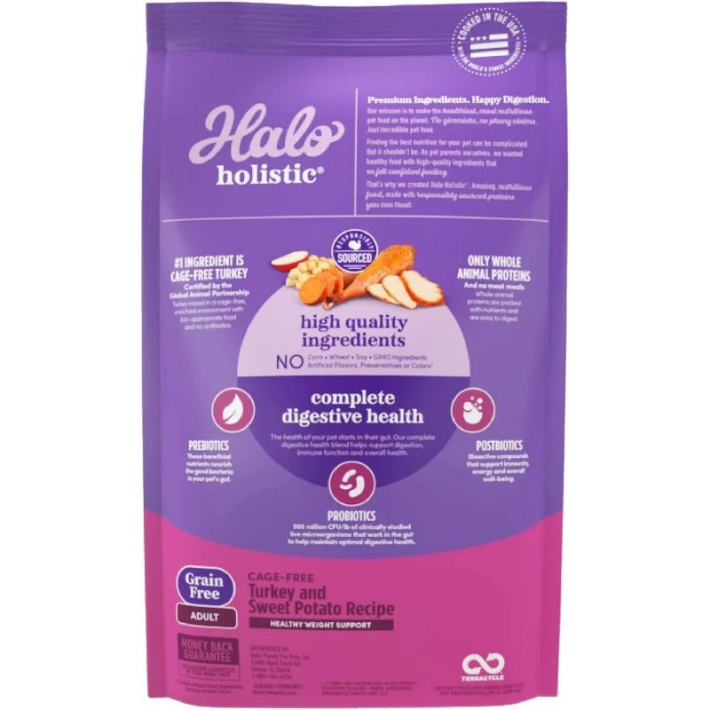 Halo Holistic Weight-Control Grain Free Adult Dog Dry Food HALO