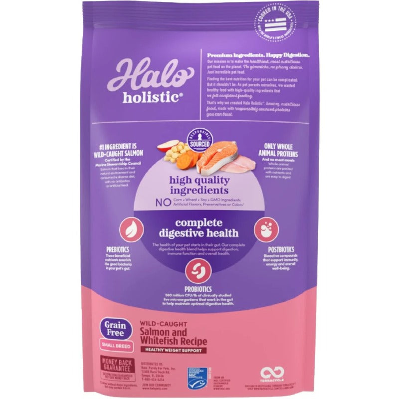 Halo Holistic Small Breed Weight Control Natural Dry Dog Food HALO