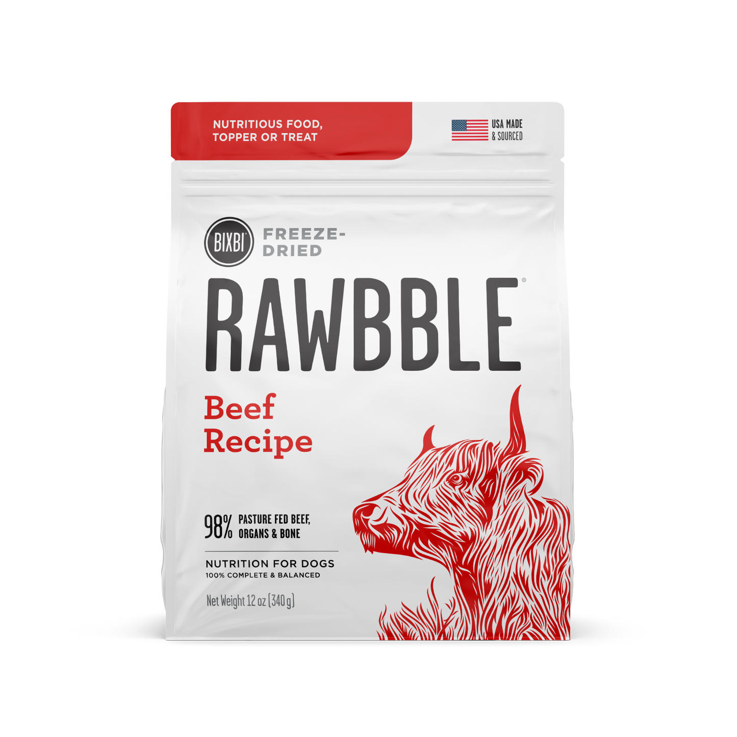 Bixbi Rawbble Nautral Freeze-Dried Dog Treat BIXBI