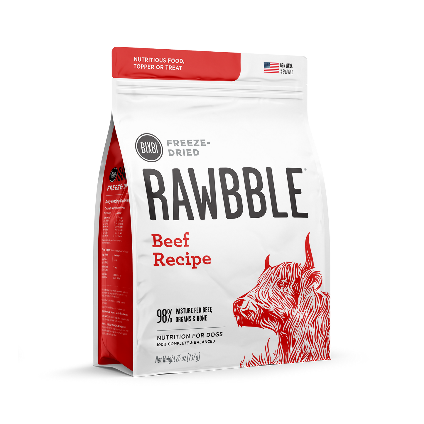 Bixbi Rawbble Nautral Freeze-Dried Dog Treat BIXBI