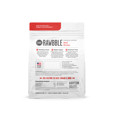 Bixbi Rawbble Nautral Freeze-Dried Dog Treat BIXBI