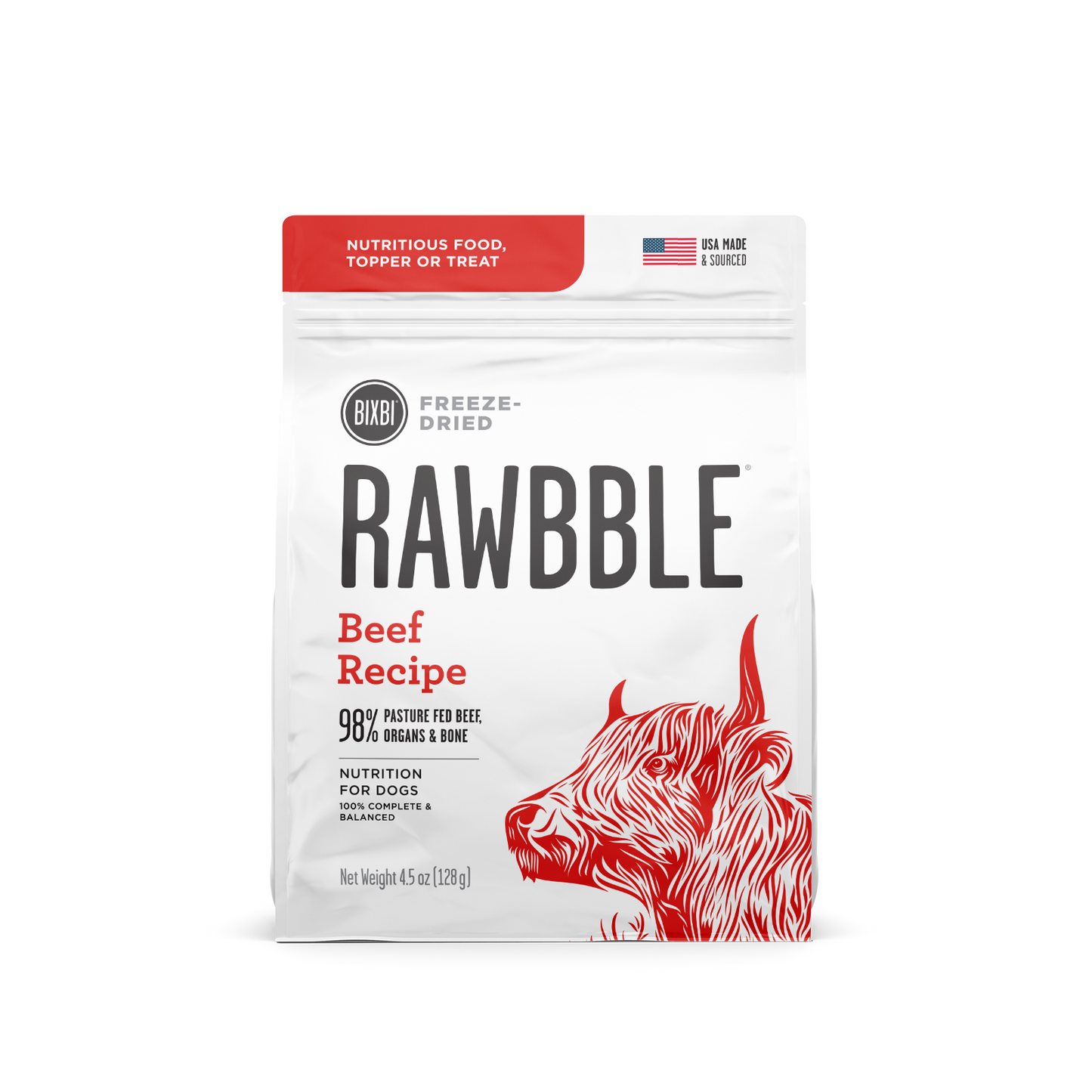 Bixbi Rawbble Nautral Freeze-Dried Dog Treat BIXBI