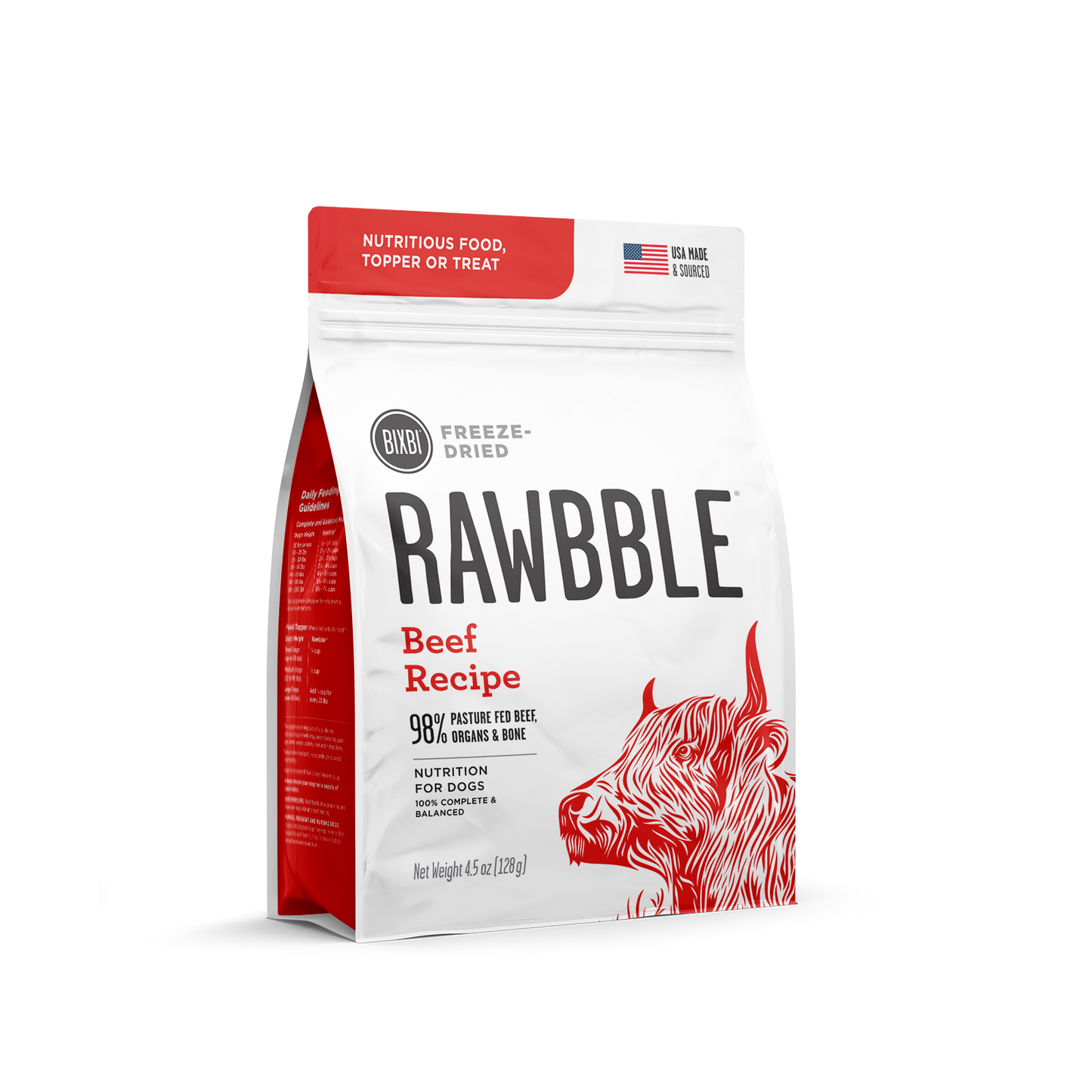 Bixbi Rawbble Nautral Freeze-Dried Dog Treat BIXBI