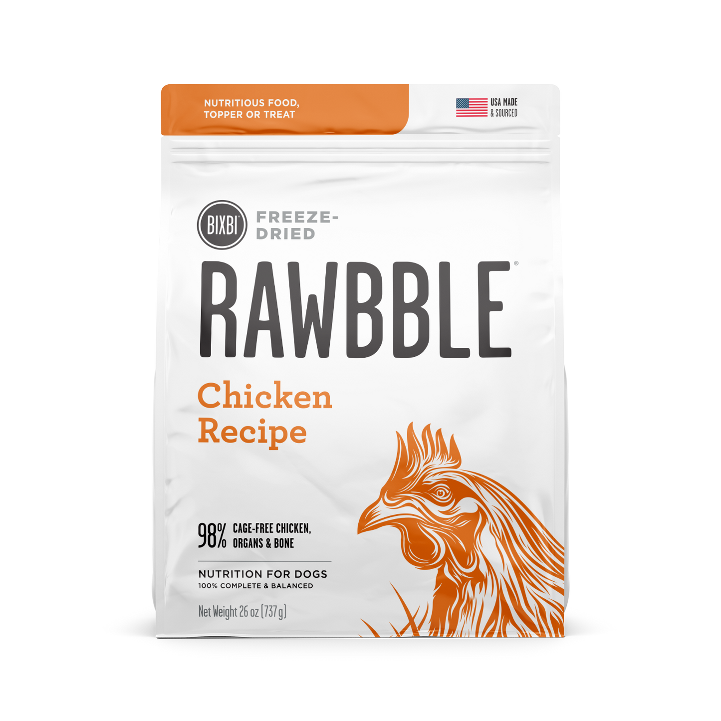 Bixbi Rawbble Healthy Freeze-Dried Dog Treat BIXBI