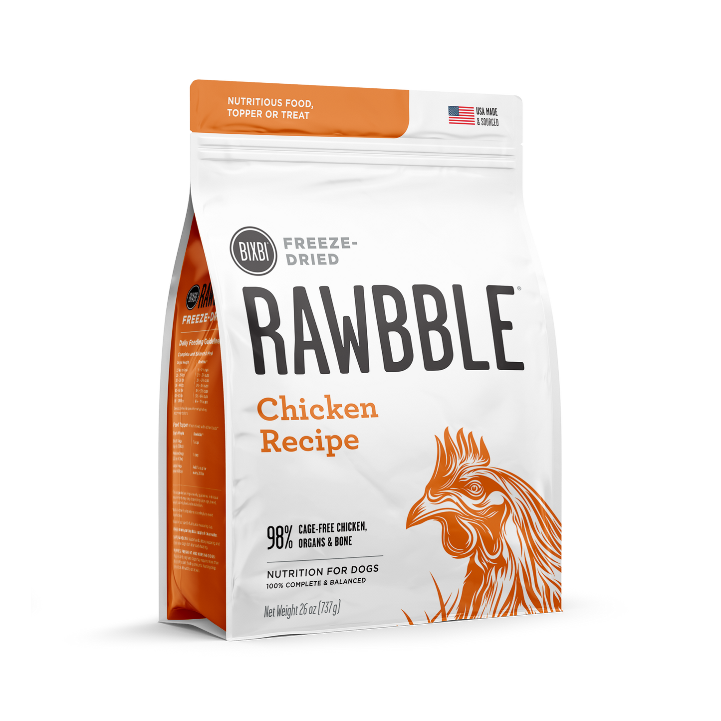 Bixbi Rawbble Healthy Freeze-Dried Dog Treat BIXBI