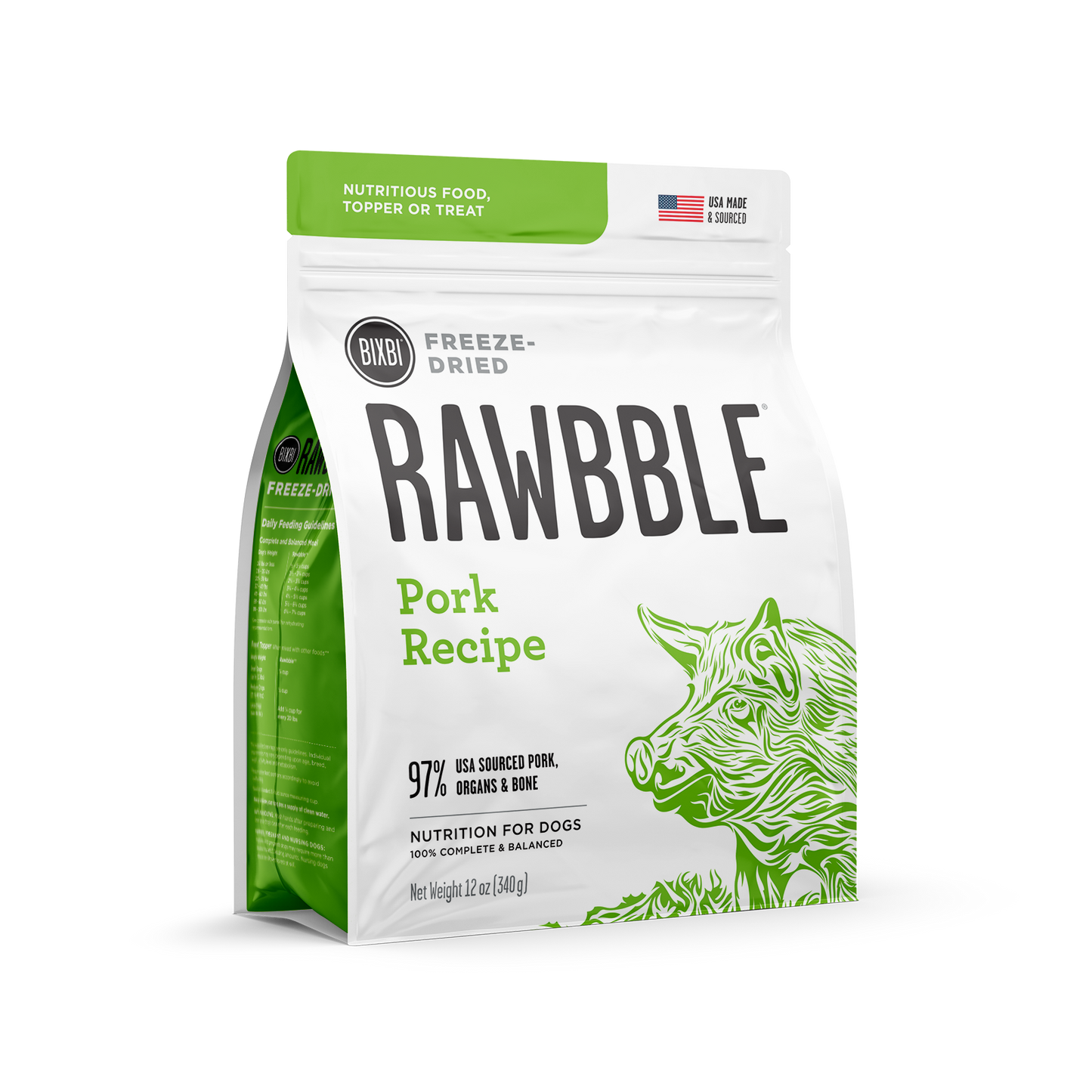 Bixbi Rawbble Natural Freeze-Dried Dog Treat BIXBI