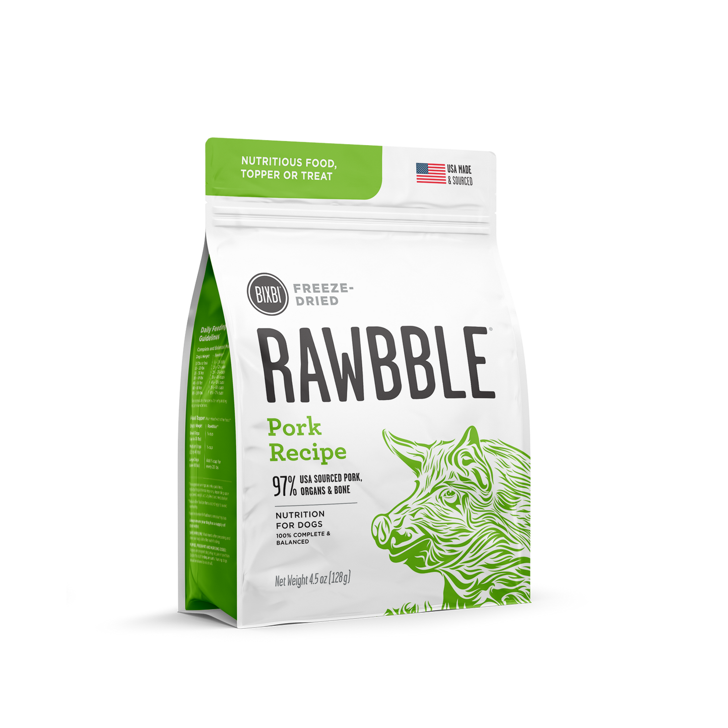 Bixbi Rawbble Natural Freeze-Dried Dog Treat BIXBI