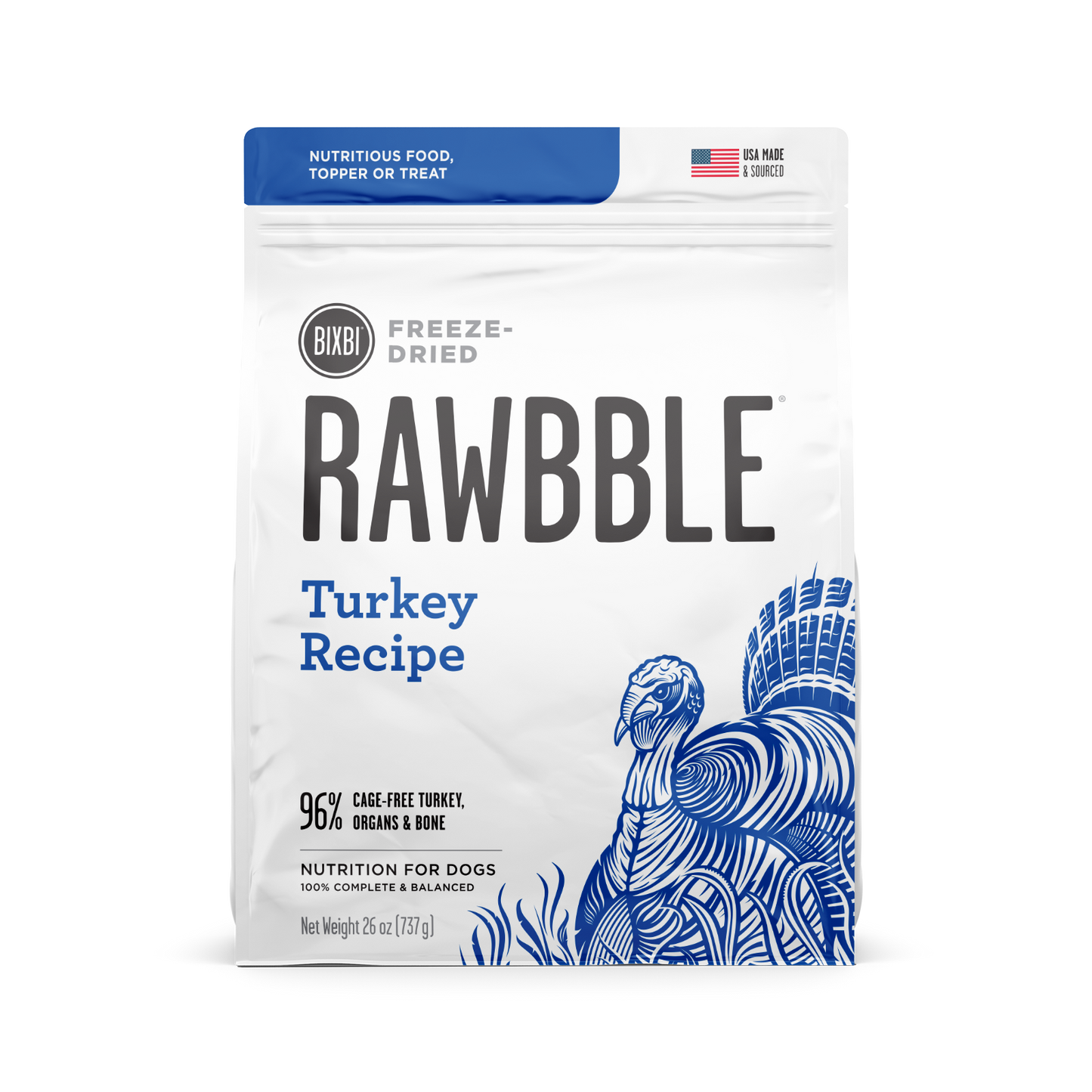 Bixbi Rawbble Healthy Freeze-Dried Dog Treats BIXBI