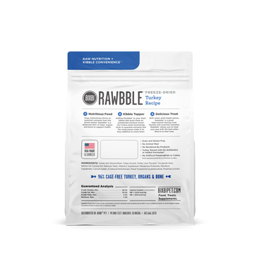 Bixbi Rawbble Healthy Freeze-Dried Dog Treats BIXBI