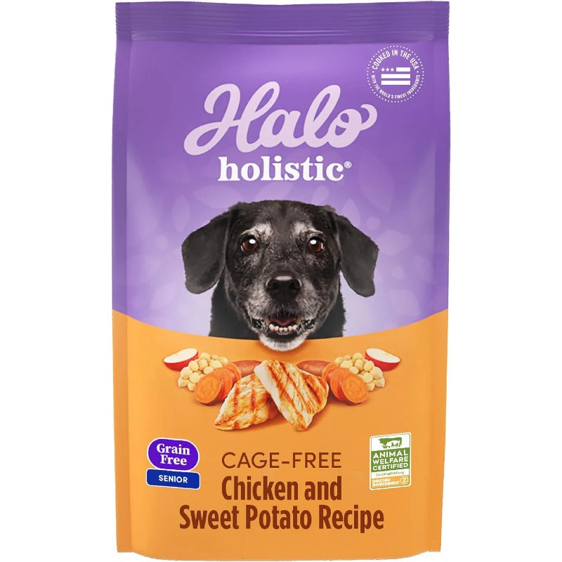 Halo Holistic Grain Free Senior Dog Dry Food HALO