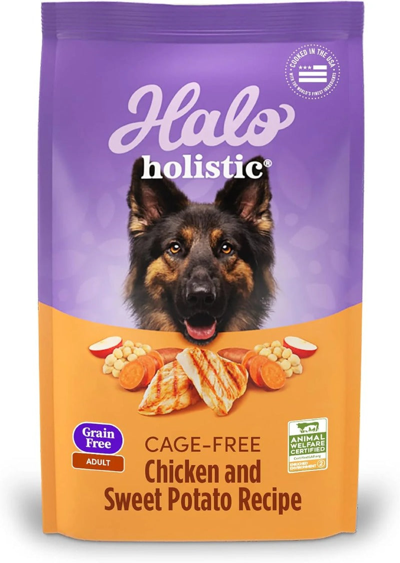 Halo Holistic Grain Free Adult Natural Dry Dog Food HALO