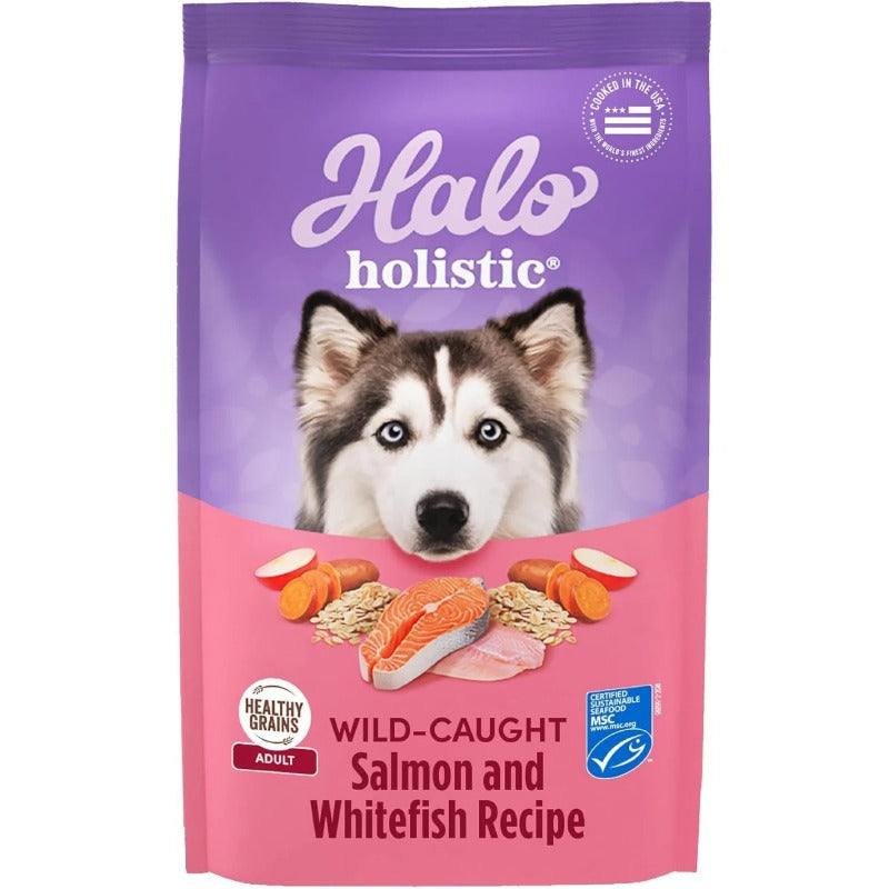 Halo Holistic 野生鲑鱼狗粮，打造愛犬的消化健康神器！