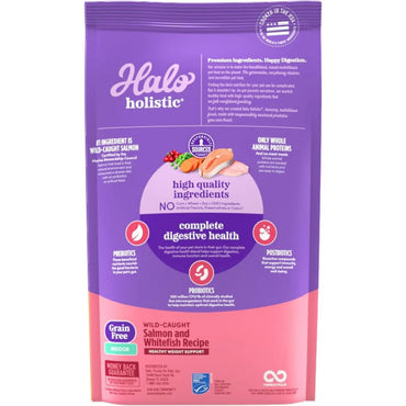 Halo Holistic Grain Free Weight Control Indoor Cat Food HALO