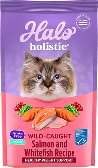 Halo Holistic Grain Free Weight Control Indoor Cat Food HALO