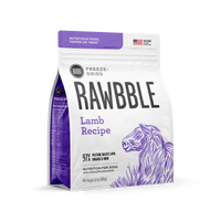 BIXBI Rawbble Lamb Recipe Freeze-Dried Dog Treat Food