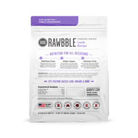 BIXBI Rawbble Lamb Recipe Freeze-Dried Dog Treat Food
