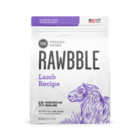 BIXBI Rawbble Lamb Recipe Freeze-Dried Dog Treat Food