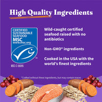 Halo Holistic Adult Cat Dry Food Wild-Caught Salmon & Whitefish Recipe
